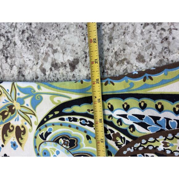 Vtg Charlotte Kellogg Jacket Tunic Palm Beach USA Paisley Button up Sz 16 - Picture 12 of 14